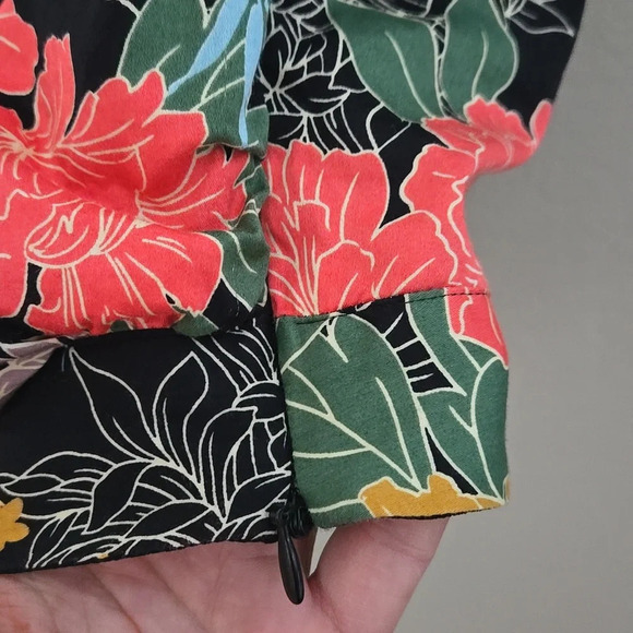 Zara Floral Print Bloomster Top size Medium - Picture 4 of 11